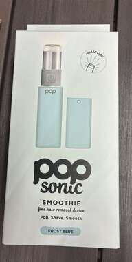 Pop Sonic Smoothie Fine Hair Removal Device - Frost Blue